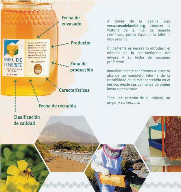 Trazabilidad Miel de Tenerife